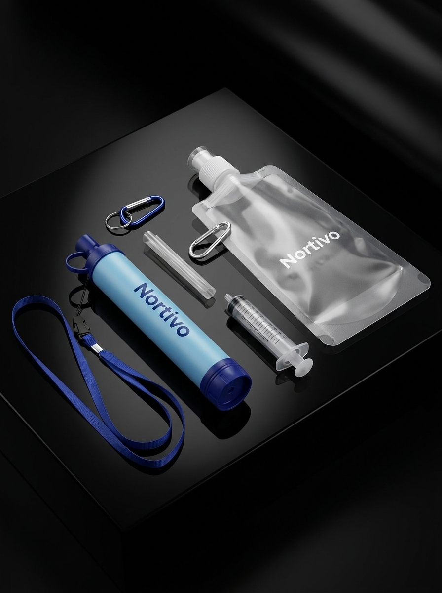 Hydra-X1 Emergency Water Filter Straw (400 gal)
